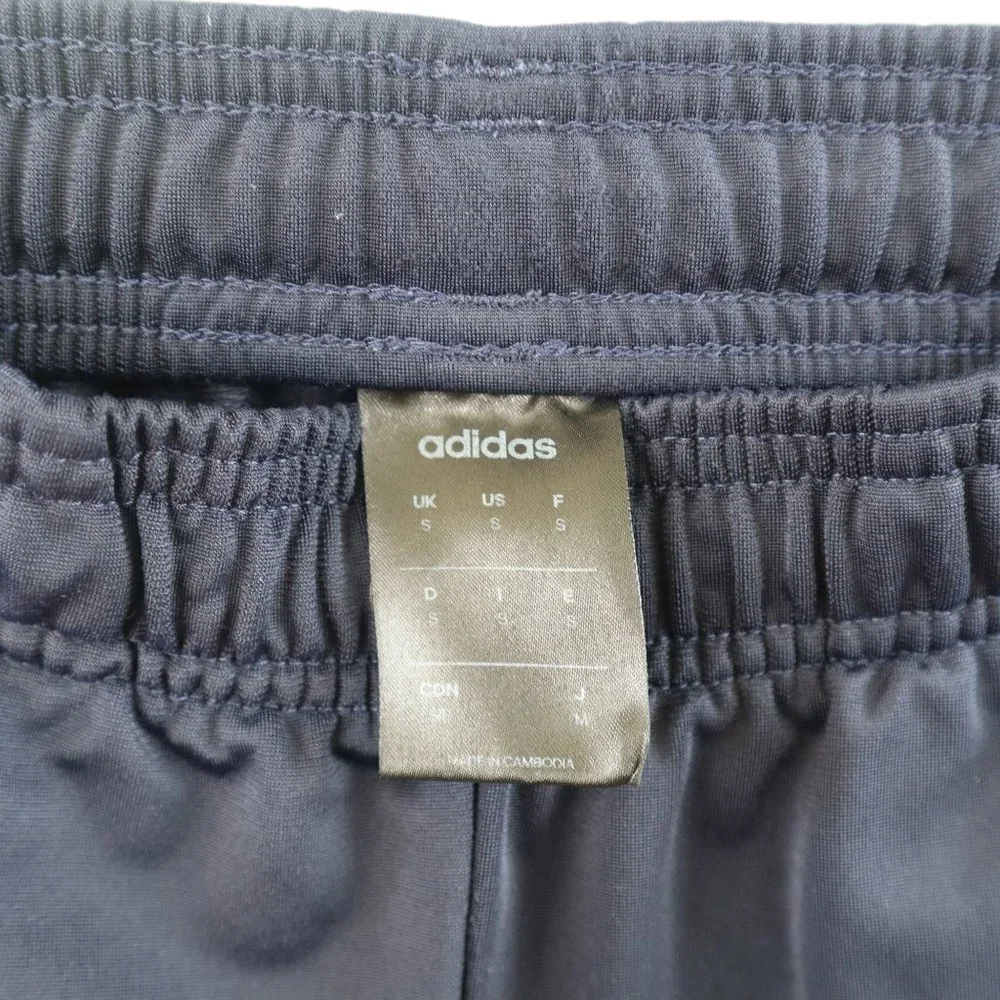 ADIDAS Tiro Training Pants Tapered Leg Zippered Ankle Size Small
